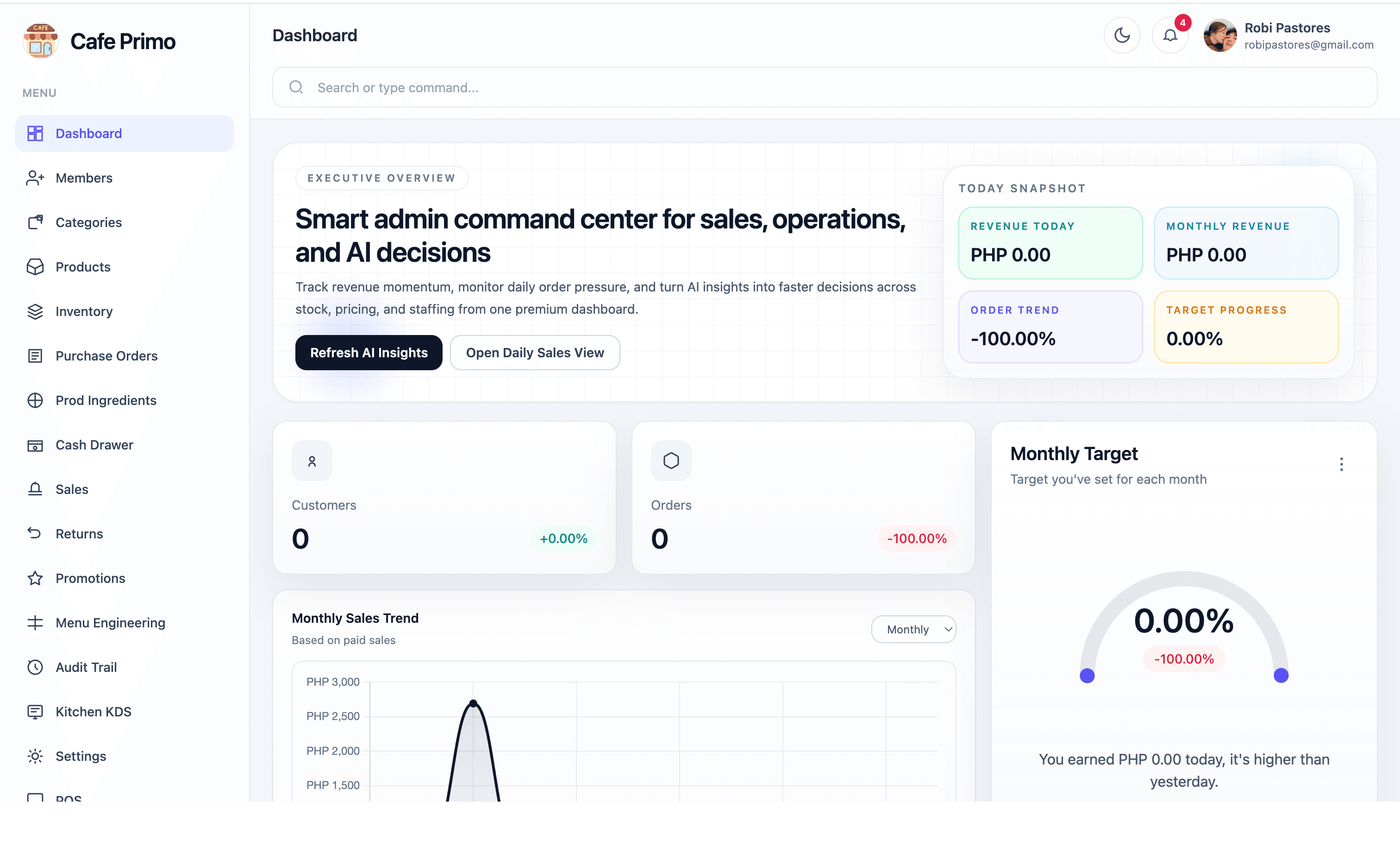 Powerful Web App POS